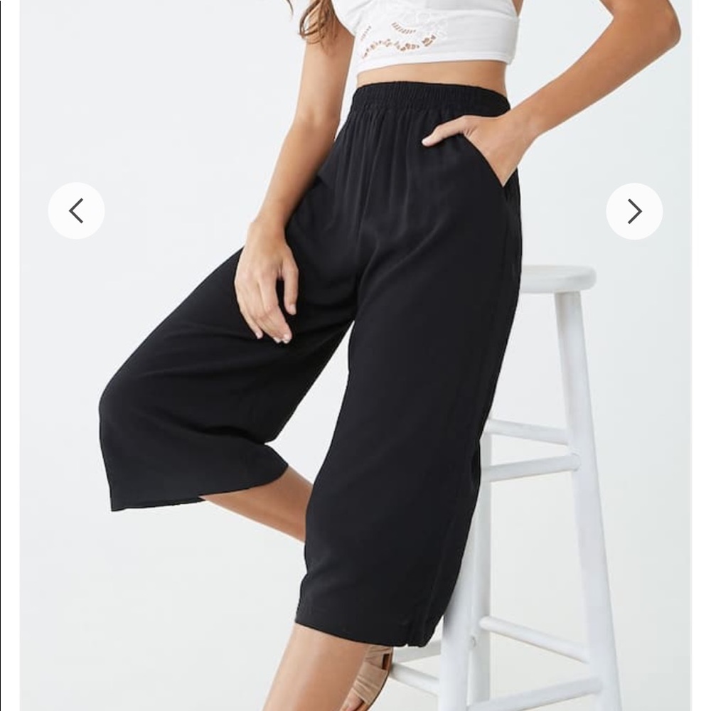 Relaxed-Fit Culottes